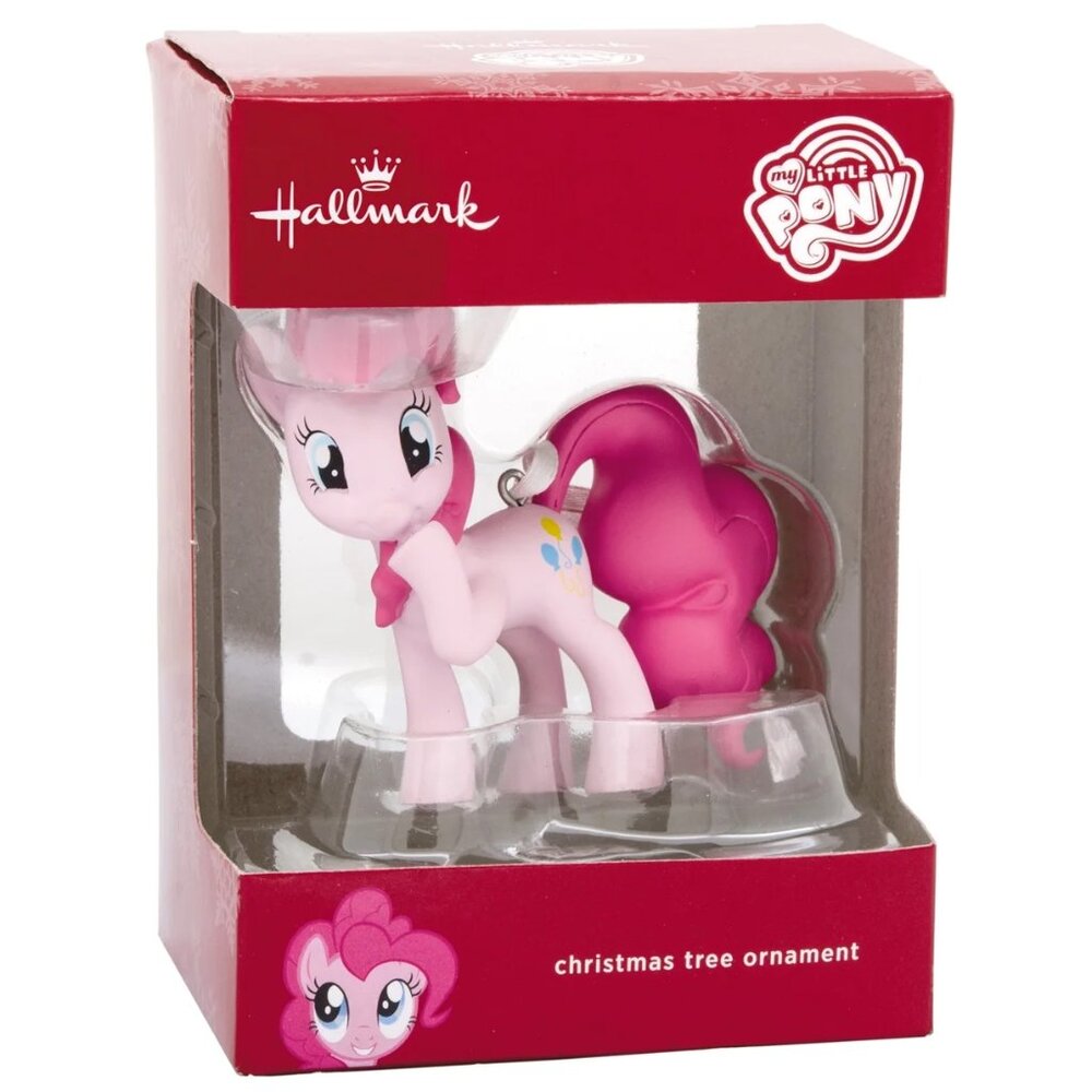 New! My Little Pony Pinkie Pie Hallmark Christmas Ornament Mattel Toy Cartoon